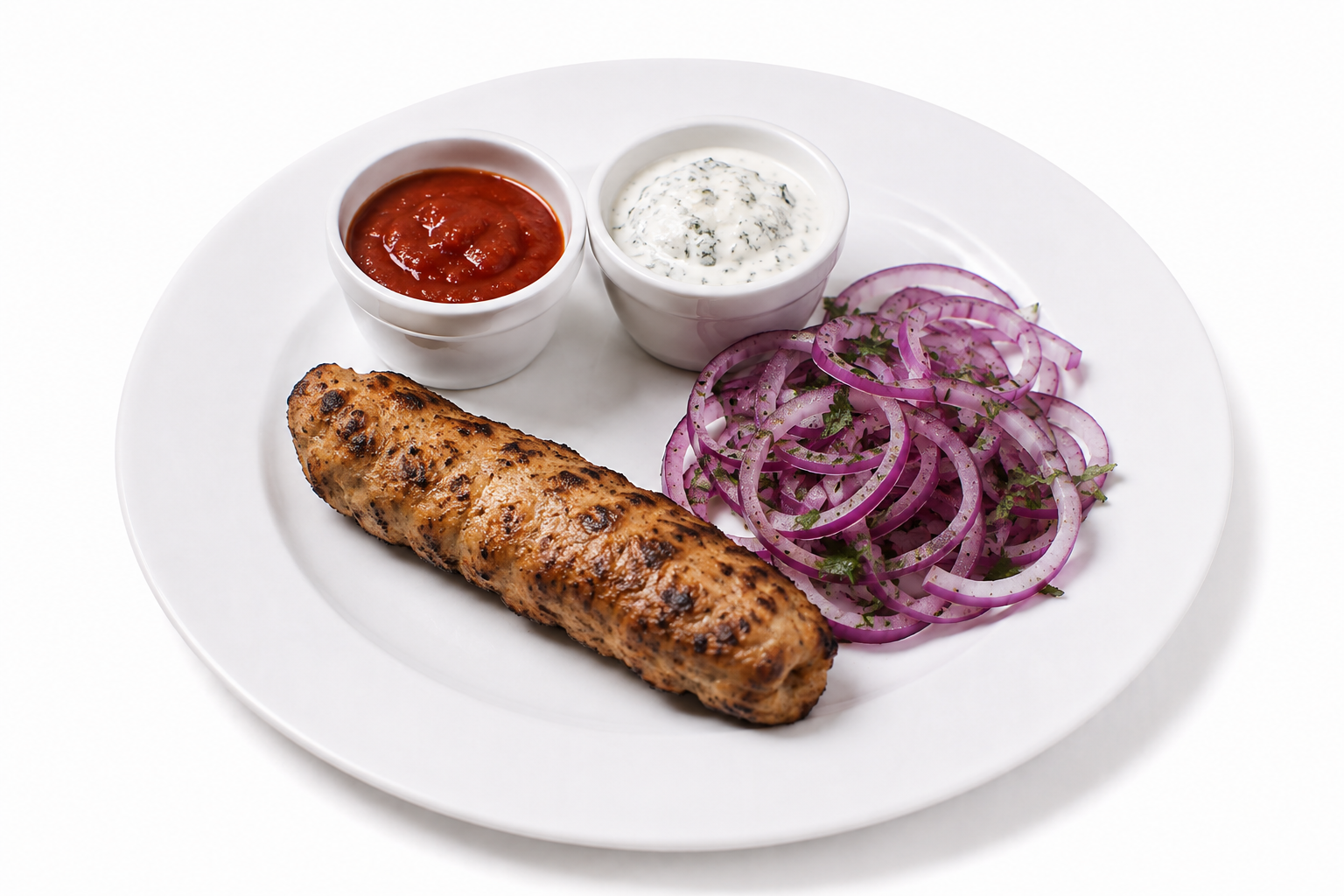 Кебаб из курицы с лимоном и орегано (в стол)
